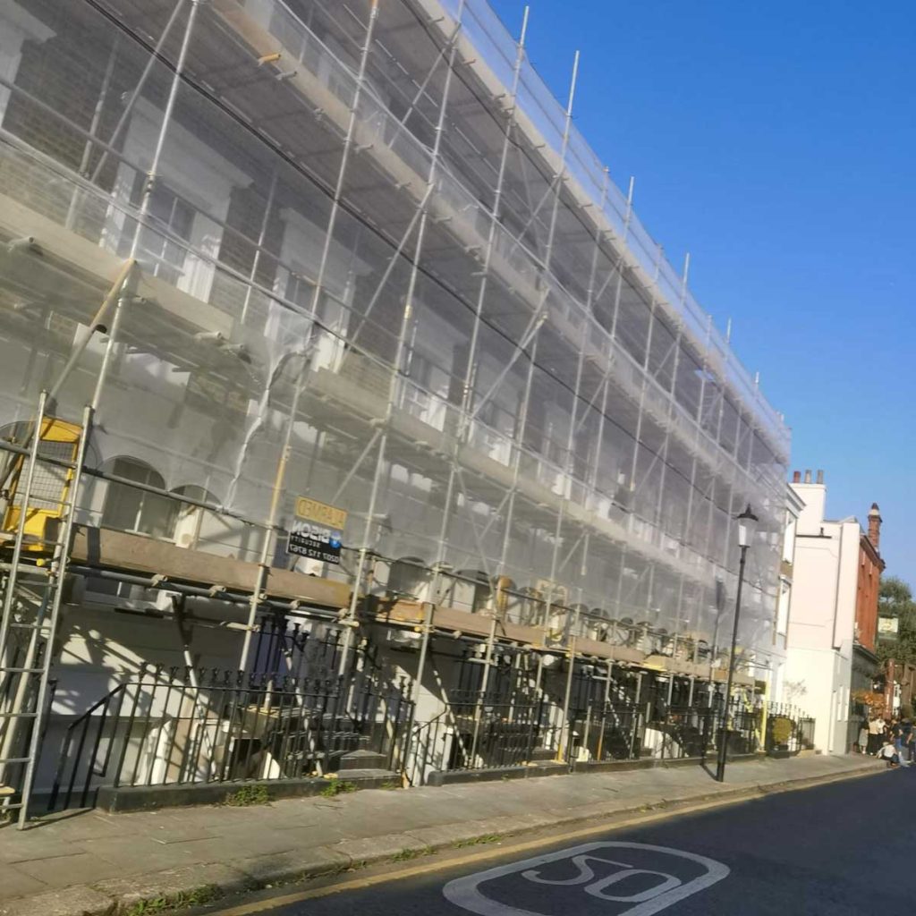 Churchill Terrace Scaffolding 2