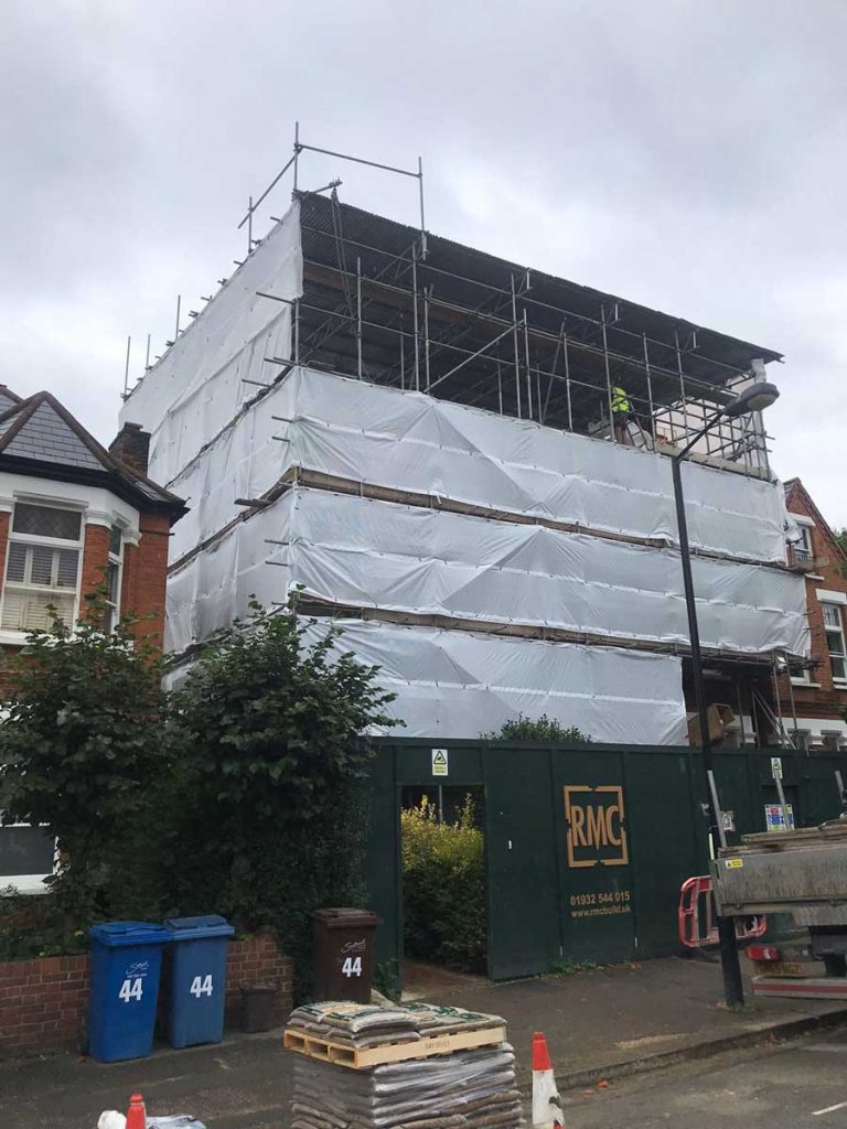 Frank Dixon Close Scaffolding 1