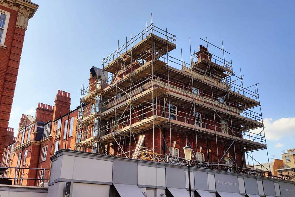 Chimney Stack Scaffolding